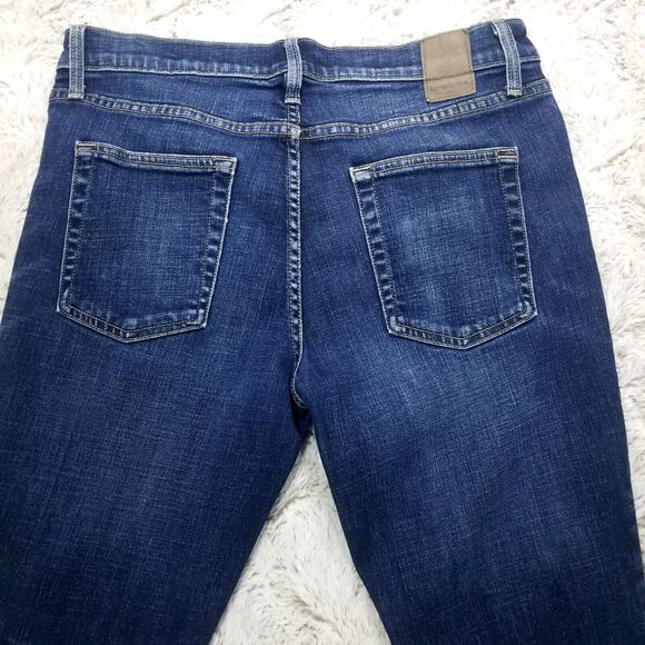 Goodfellow & Co Jeans Mens 33×32 Blue Slim Total Flex Dark Wash Denim - Picture 4 of 11